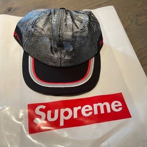 Supreme metallic mesh 6 panel